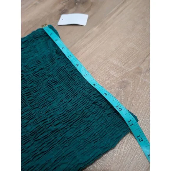 LikeMary Harem Jumpsuit Pants XL 1XL Boho Festival Yoga Cotton Pockets Teal BNWT - Picture 9 of 15